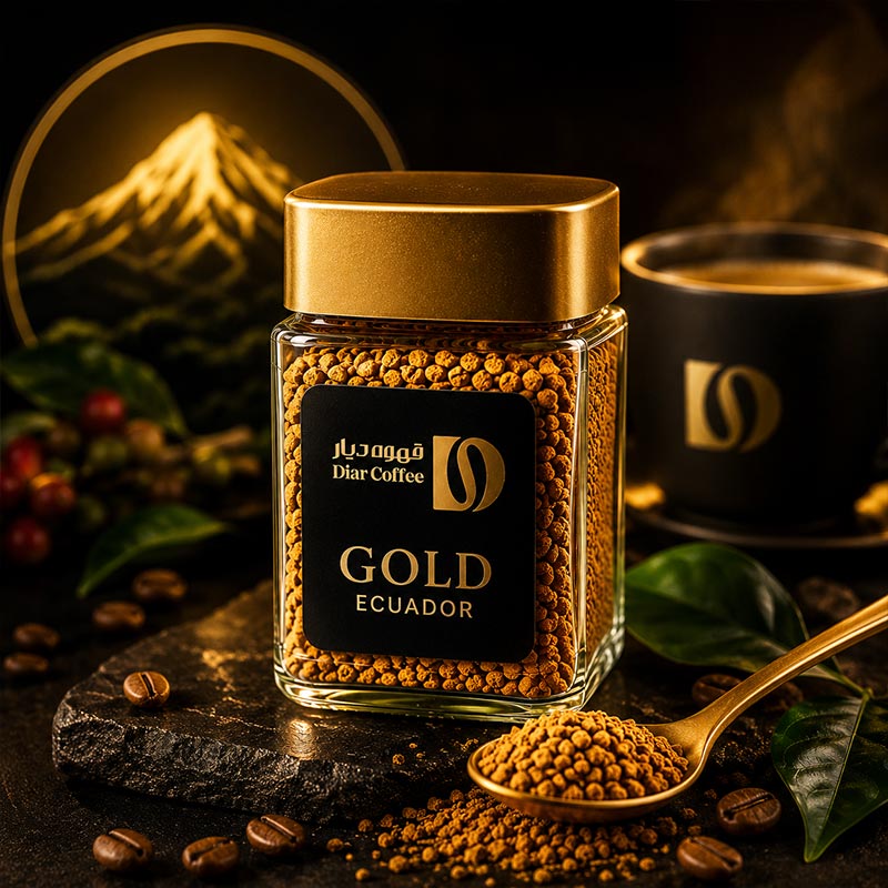 خرید و قیمت روز قهوه فوری گلد اکوادور قهوه دیار